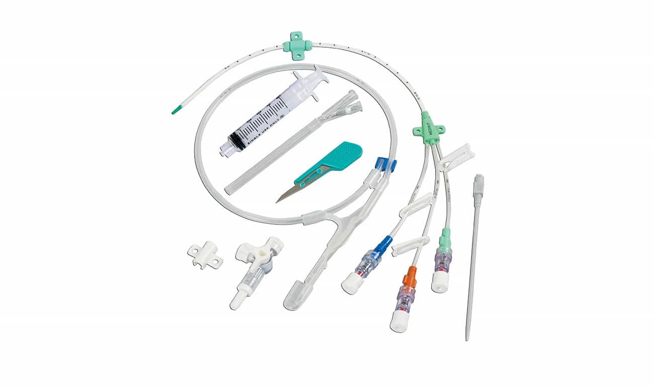 Triple Lumen Central Venous Catheter Set