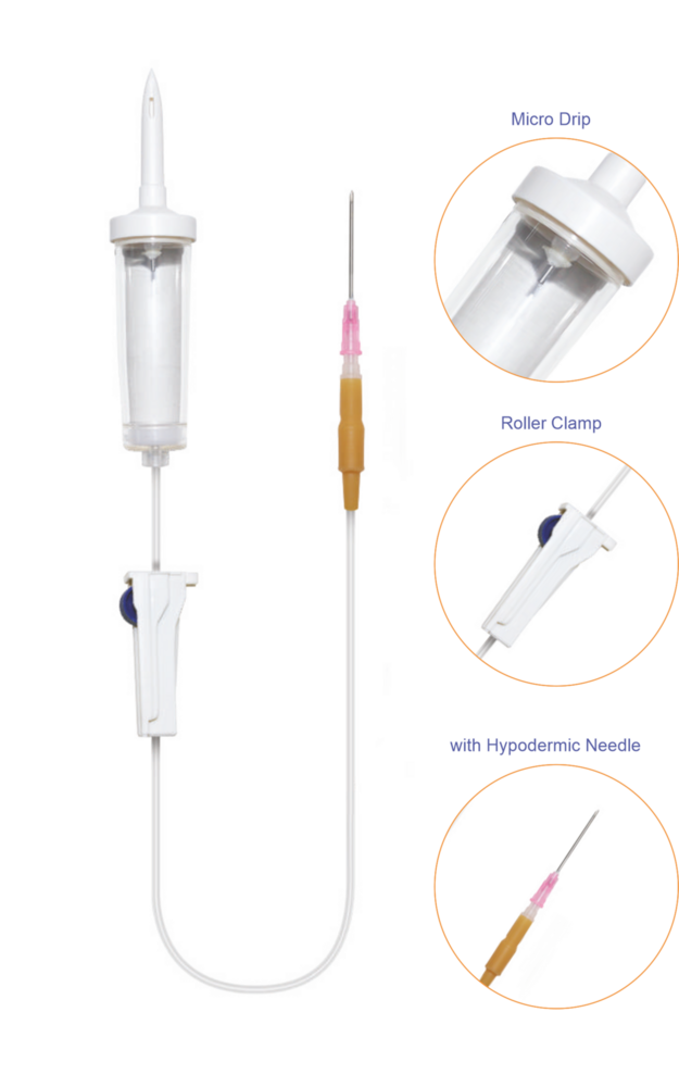 Micro Drip IV Infusion Set