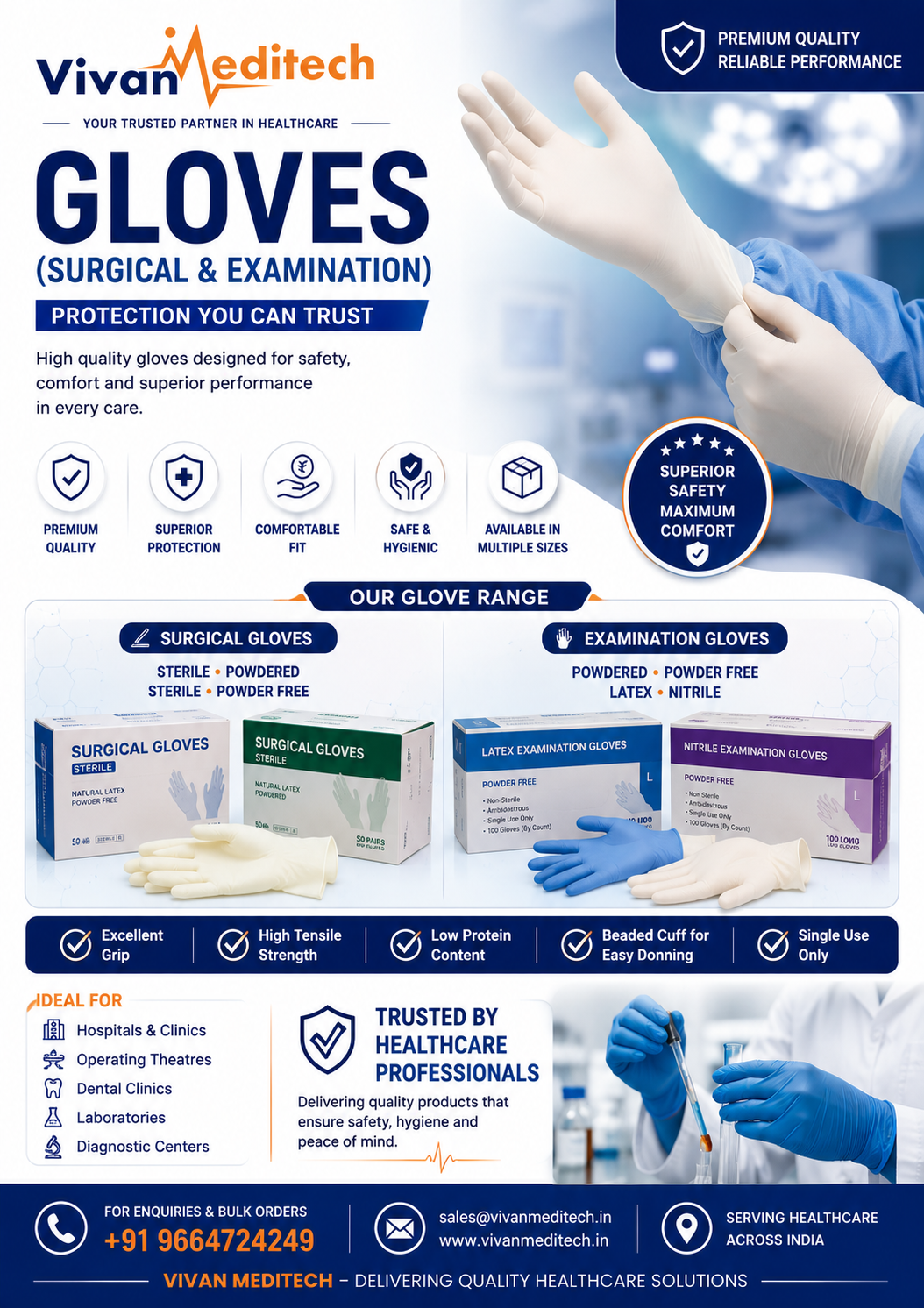 Gloves (Surgical & Examination)